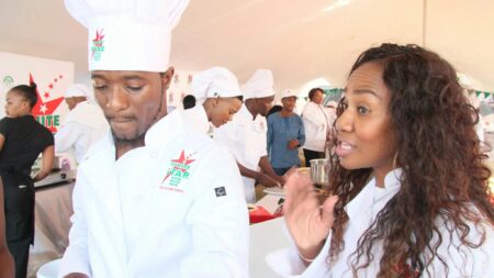 Celebrities show their talent at White Star Cook-Off