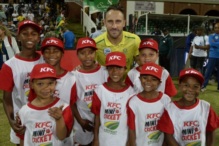 KFC Mini-Cricket kids take to the global stage in the Mzansi Super League