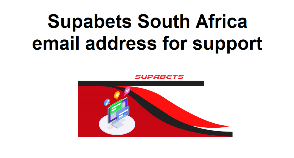 What is the Supabets South Africa email address for support