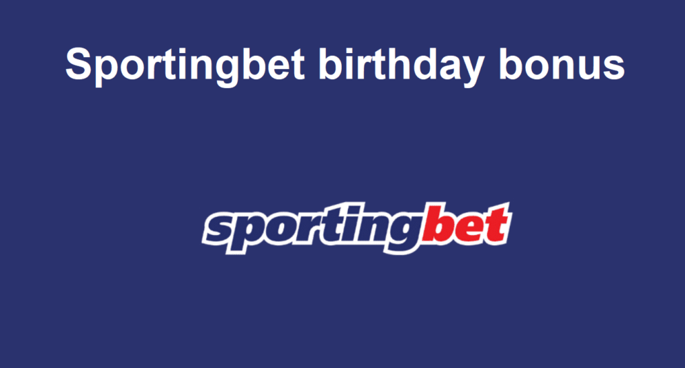 Does Sportingbet South Africa offer a birthday bonus