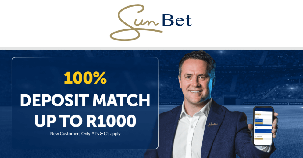 Sunbet casino South Africa welcome bonus