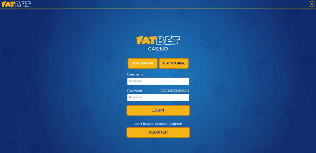 How to register at Fatbet Casino