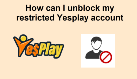 How can I unblock my restricted Yesplay account?