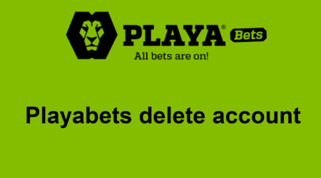 How can I delete a Playabets account?