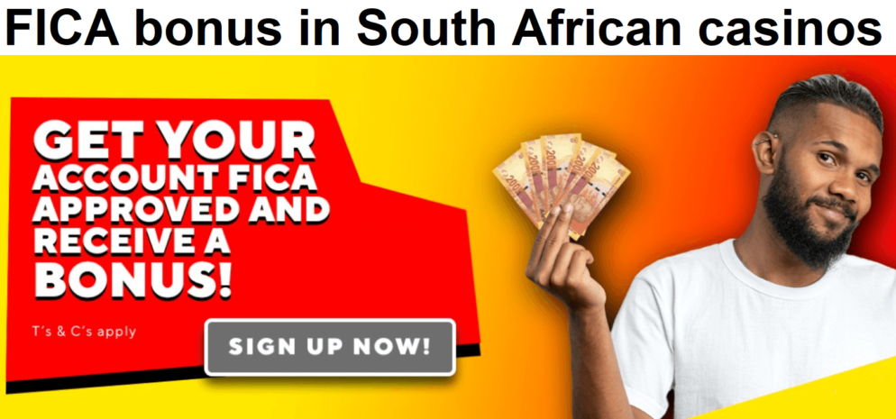 What is FICA bonus in South African casinos?