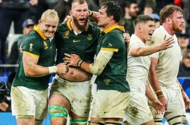 Springboks Announce Formidable Starting Lineup for Rugby World Cup Final Against All Blacks