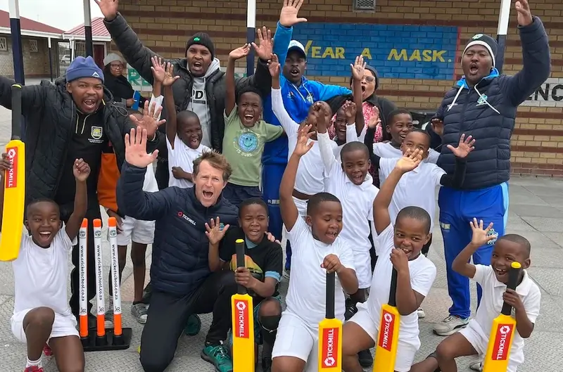 Jonty Rhodes, Proteas Icon, Motivates Young Cricketers