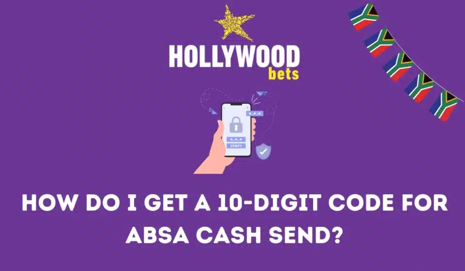 How do I get a 10-digit code for ABSA cash send?