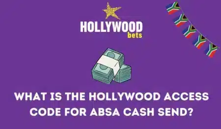 What is the Hollywood access code for ABSA cash send?