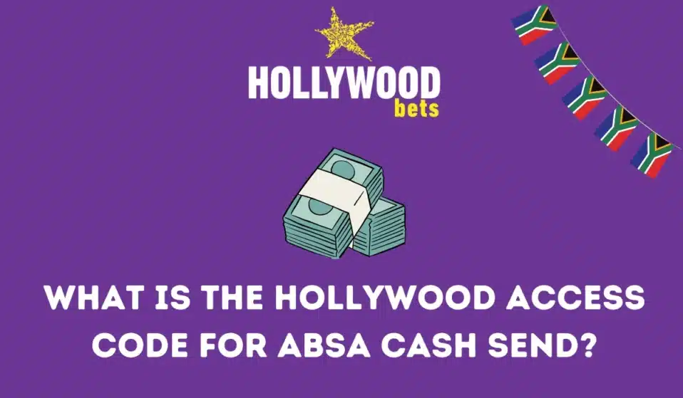 What is the Hollywood access code for ABSA cash send?