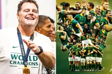 Rassie Erasmus: Consecutive RWC Victories Won’t Aid Springboks in 2027 Project