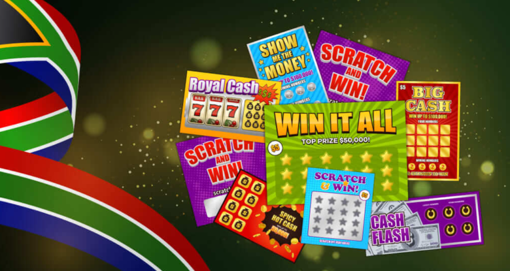 What are the different scratch cards in South Africa?