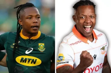 CONFIRMED: Springbok World Cup Winner Sbu Nkosi Fails Drug Test