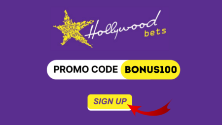 Hollywoodbets casino and sports promo code Bonus100 for South Africa