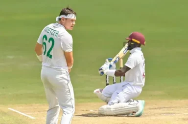 Major League Cricket Injury Sidelines Gerald Coetzee from West Indies Test Series