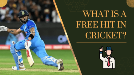 What is a free hit in cricket?