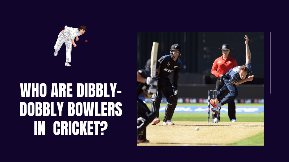 Who are dibbly-dobbly bowlers in the sport of cricket?