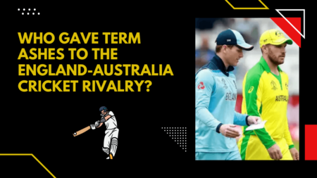 Who gave term Ashes to the England-Australia cricket rivalry?