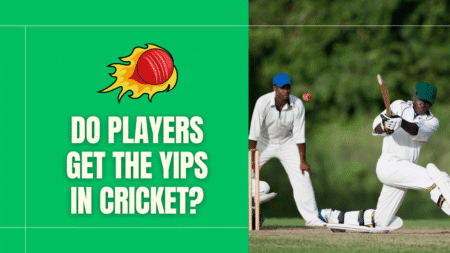 Do players get the yips in the sport of cricket?