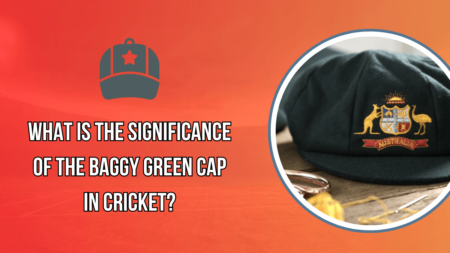 What is the significance of the baggy green cap in cricket?