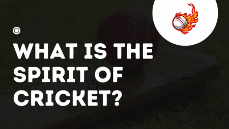 What is the spirit of cricket?