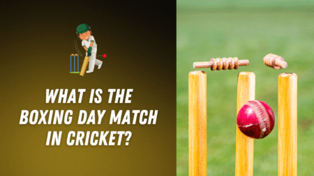 What is the Boxing Day match in cricket?