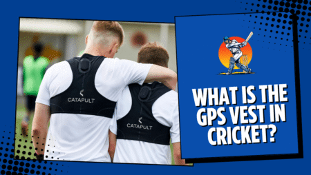 What is the GPS vest in the sport of cricket?