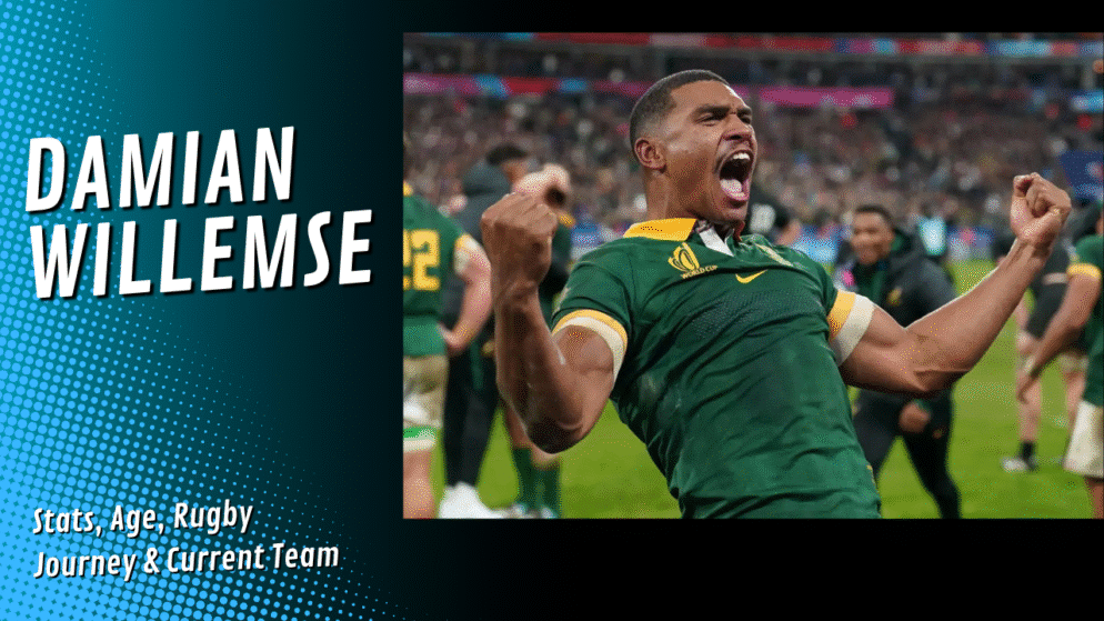 Meet Damian Willemse: Stats, Age, Rugby Journey & Current Team