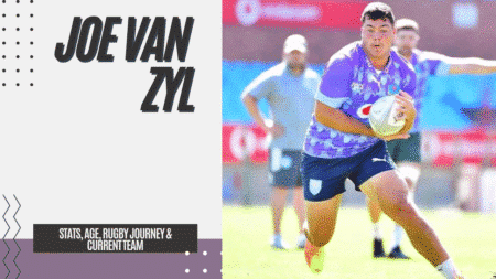 Meet Joe Van Zyl: Stats, Age, Rugby Journey & Current Team