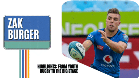 Zak Burger Highlights: From Youth Rugby to the Big Stage