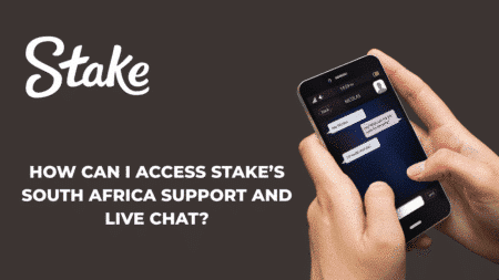 How can I access Stake’s South Africa support and live chat?