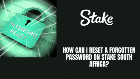How can I reset a forgotten password on Stake South Africa?